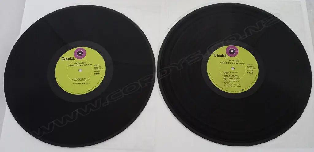 Grand Funk Railroad, Live Album, (Double Album) Image 1++
